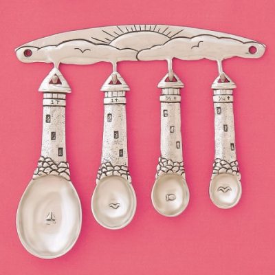 Lighthouse Measuring Spoons With Rack